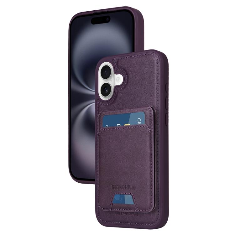 BETOPNICE Vertical Flip Detachable MagSafe Wallet Phone Case, For iPhone 17 Pro Ma...