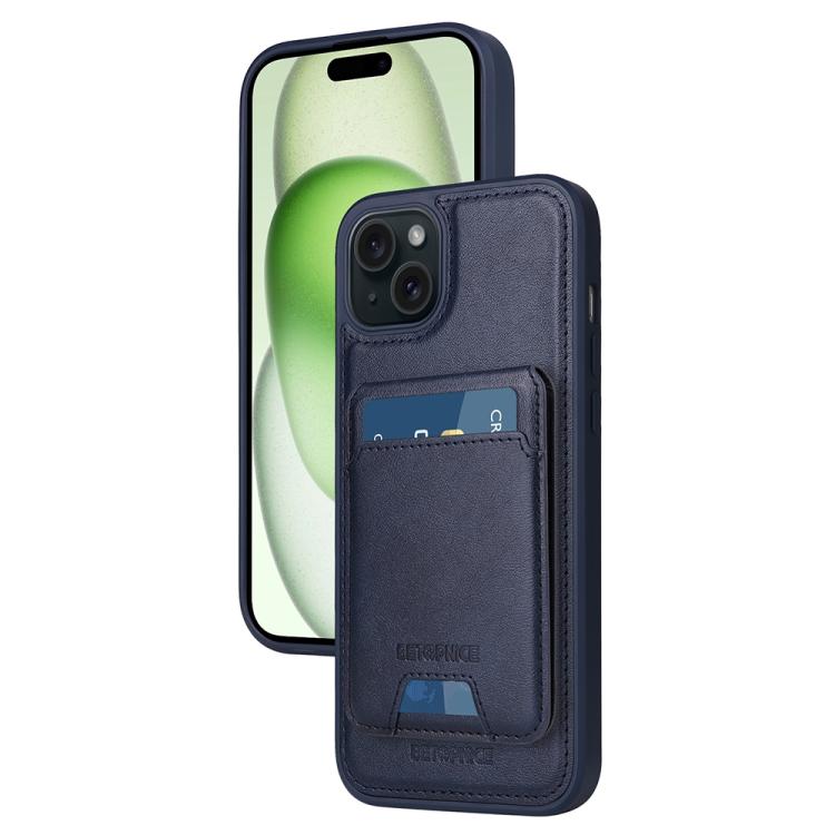 BETOPNICE Vertical Flip Detachable MagSafe Wallet Phone Case, For iPhone 15 Pro Ma...