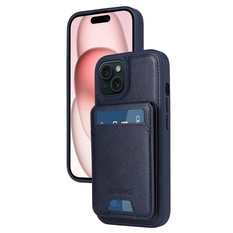 BETOPNICE Vertical Flip Detachable MagSafe Wallet Phone Case, For iPhone 15 Pro Ma...