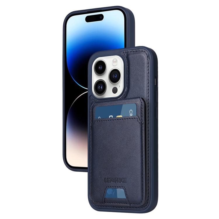 BETOPNICE Vertical Flip Detachable MagSafe Wallet Phone Case, For iPhone 15 Pro Ma...