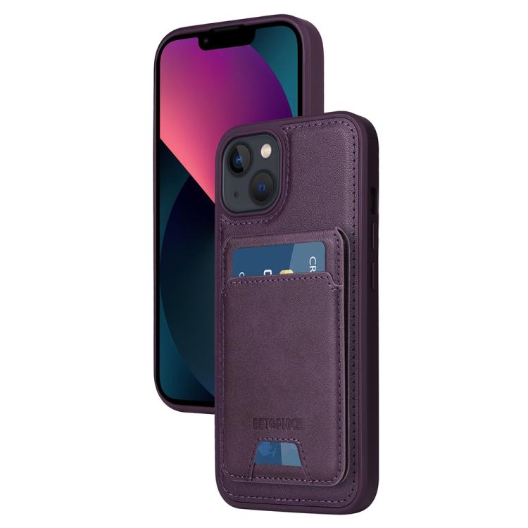 BETOPNICE Vertical Flip Detachable MagSafe Wallet Phone Case, For iPhone 15 Pro Ma...