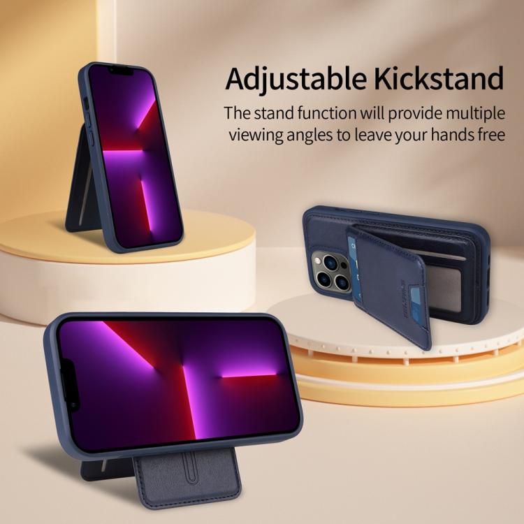 BETOPNICE Vertical Flip Detachable MagSafe Wallet Phone Case, For iPhone 13 Pro���...