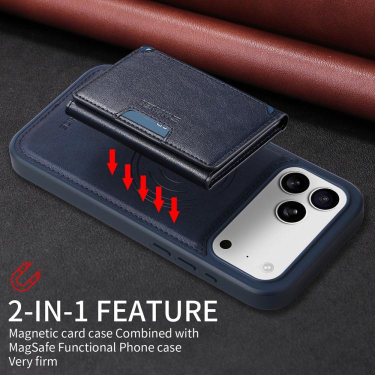 BETOPNICE Horizontal Flip Detachable MagSafe Wallet Phone Case, For iPhone 17 Pro ...