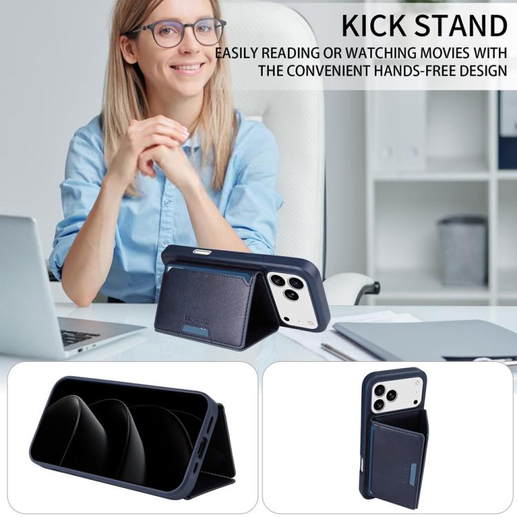 BETOPNICE Horizontal Flip Detachable MagSafe Wallet Phone Case, For iPhone 17 Pro ...