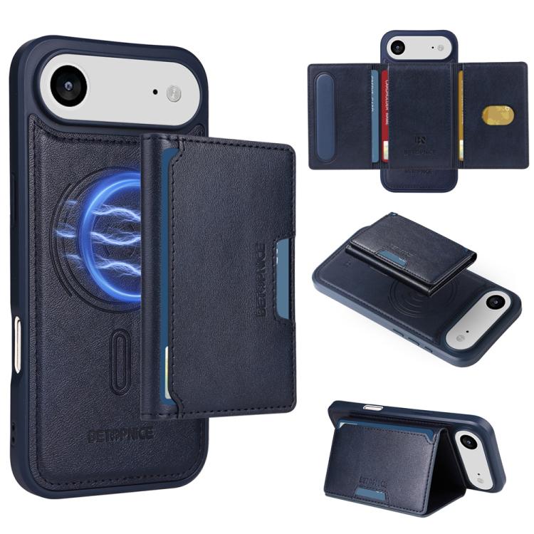 BETOPNICE Horizontal Flip Detachable MagSafe Wallet Phone Case, For iPhone 17 Pro ...