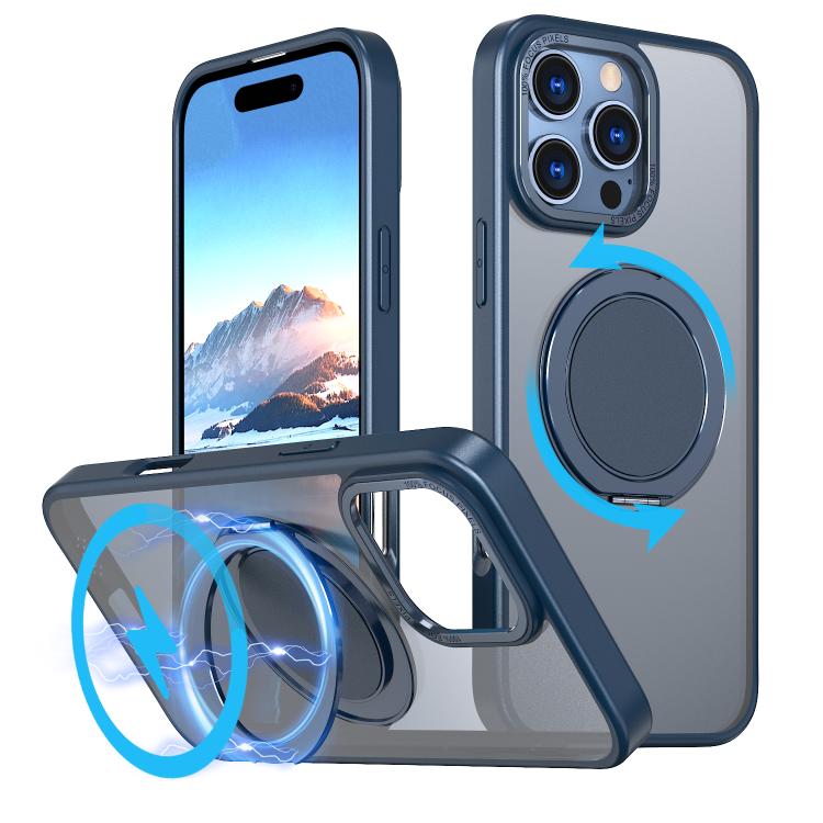 360-degree Rotating MagSafe Magnetic Holder Phone Case, For iPhone 17 Pro Max�����...