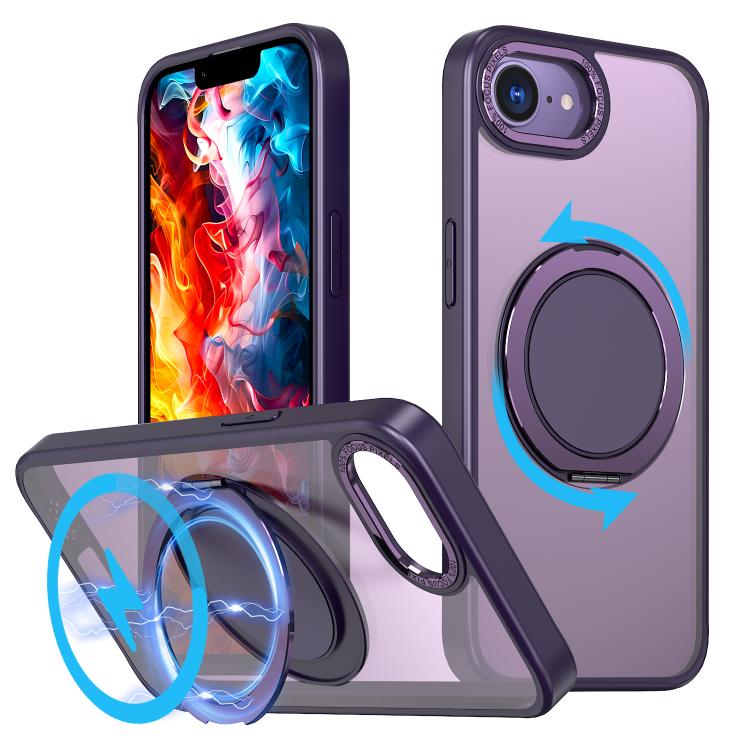 360-degree Rotating MagSafe Magnetic Holder Phone Case, For iPhone 17 Pro Max�����...