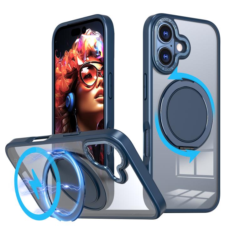 360-degree Rotating MagSafe Magnetic Holder Phone Case, For iPhone 17 Pro Max�����...