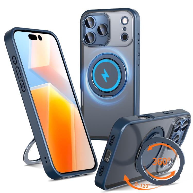 360-degree Rotating MagSafe Magnetic Holder Phone Case, For iPhone 17 Pro Max�����...