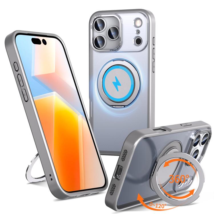 360-degree Rotating MagSafe Magnetic Holder Phone Case, For iPhone 17 Pro Max�����...