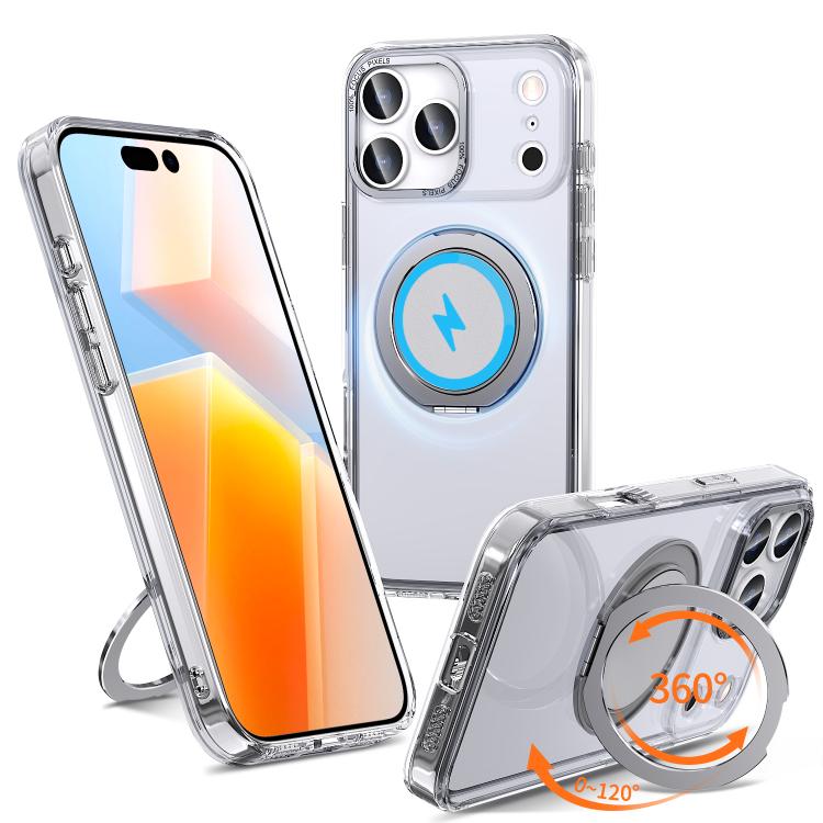 360-degree Rotating MagSafe Magnetic Holder Phone Case, For iPhone 17 Pro Max�����...