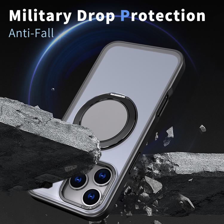 360-degree Rotating MagSafe Magnetic Holder Phone Case, For iPhone 17 Pro Max�����...