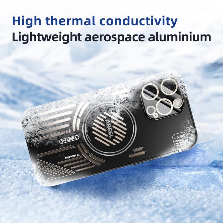 ABEEL Ice Fox Series Magsafe Heat Sink Cooling Phone Case, For iPhone 15 Pro������...