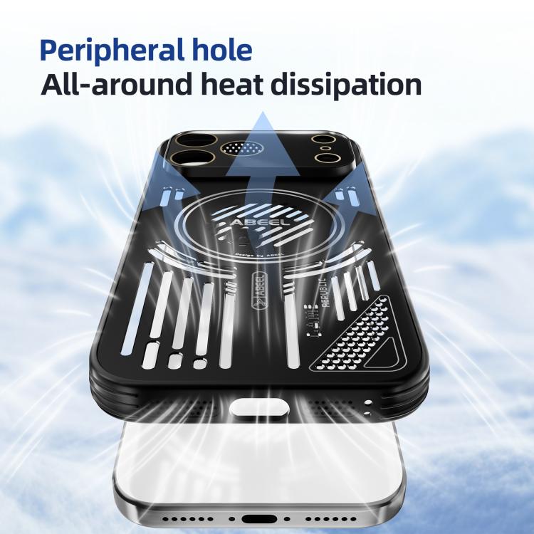 ABEEL Ice Fox Series Magsafe Heat Sink Cooling Phone Case, For iPhone 17 Pro Max��...