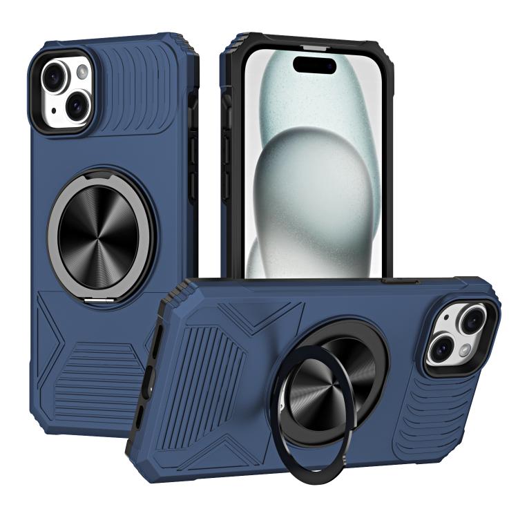 Alloy Rotating Holder MagSafe Shockproof Phone Case, For iPhone 16����������������...