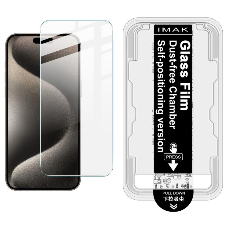 imak Dust-free Chamber Locator H Series Tempered Glass Film, For iPhone 17 Pro Max, For iPhone 17 Pro, For iPhone 17�...