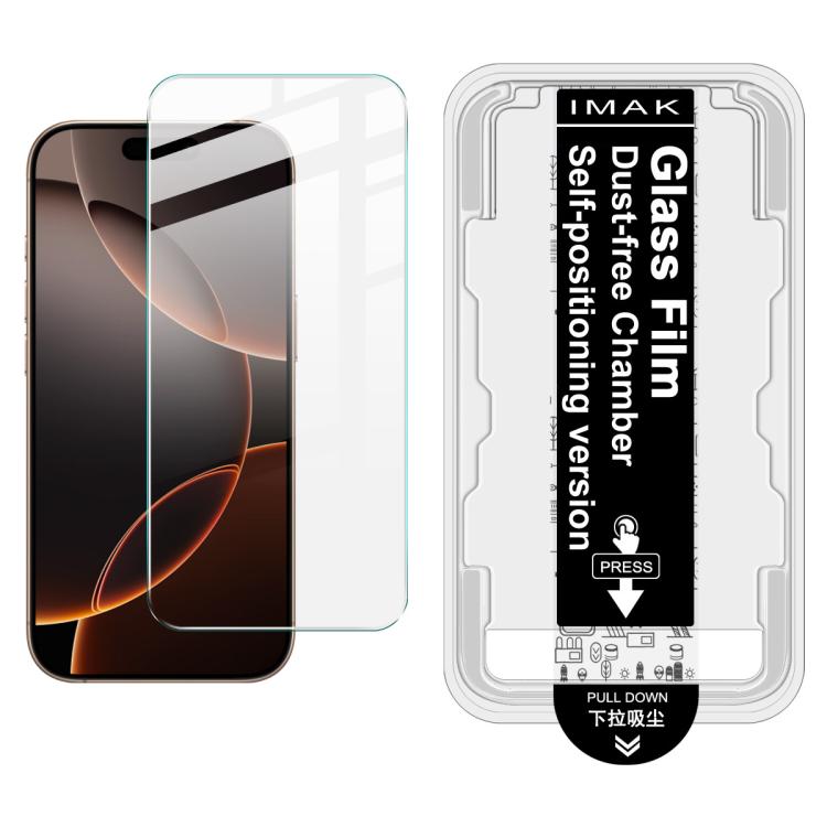 imak Dust-free Chamber Locator H Series Tempered Glass Film, For iPhone 17 Pro Max, For iPhone 17 Pro, For iPhone 17�...