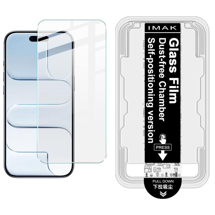 imak Dust-free Chamber Locator H Series Tempered Glass Film, For iPhone 17 Pro Max, For iPhone 17 Pro, For iPhone 17�...