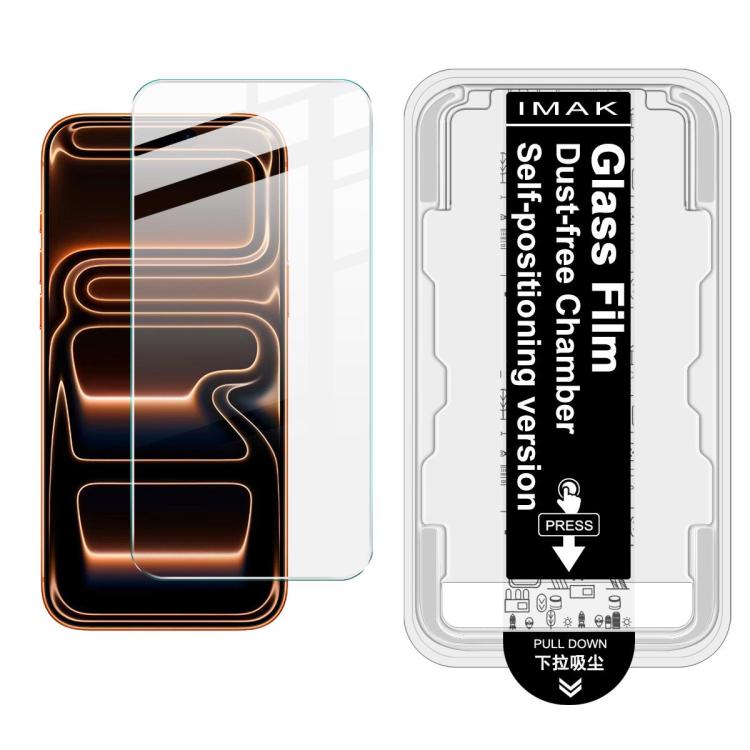 imak Dust-free Chamber Locator H Series Tempered Glass Film, For iPhone 17 Pro Max, For iPhone 17 Pro, For iPhone 17�...