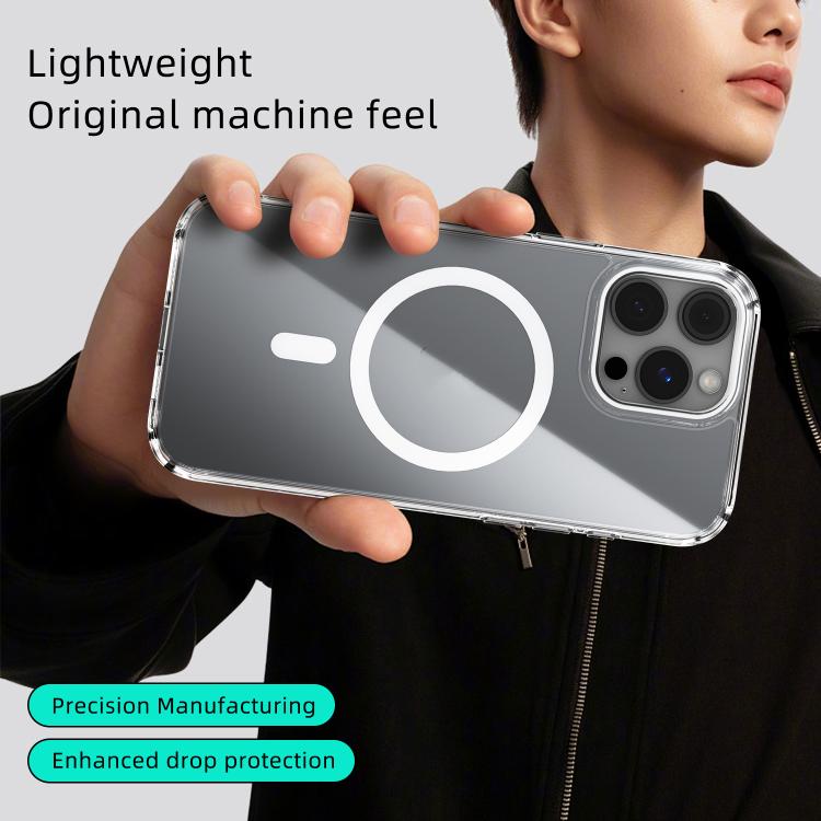 ABEEL MagSafe Magnetic Color Ring Anti-scratch Transparent Phone Case�������������...