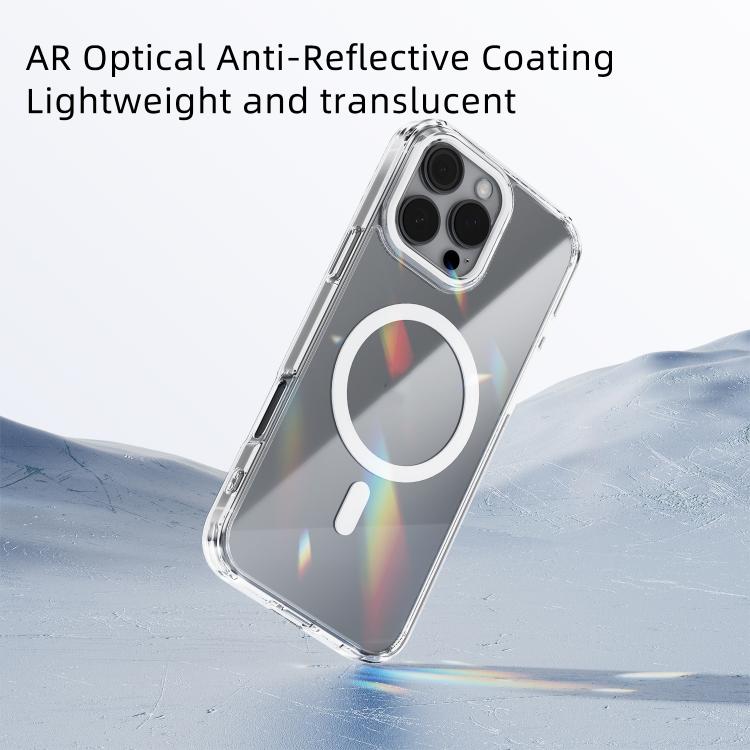ABEEL MagSafe Magnetic Color Ring Anti-scratch Transparent Phone Case�������������...