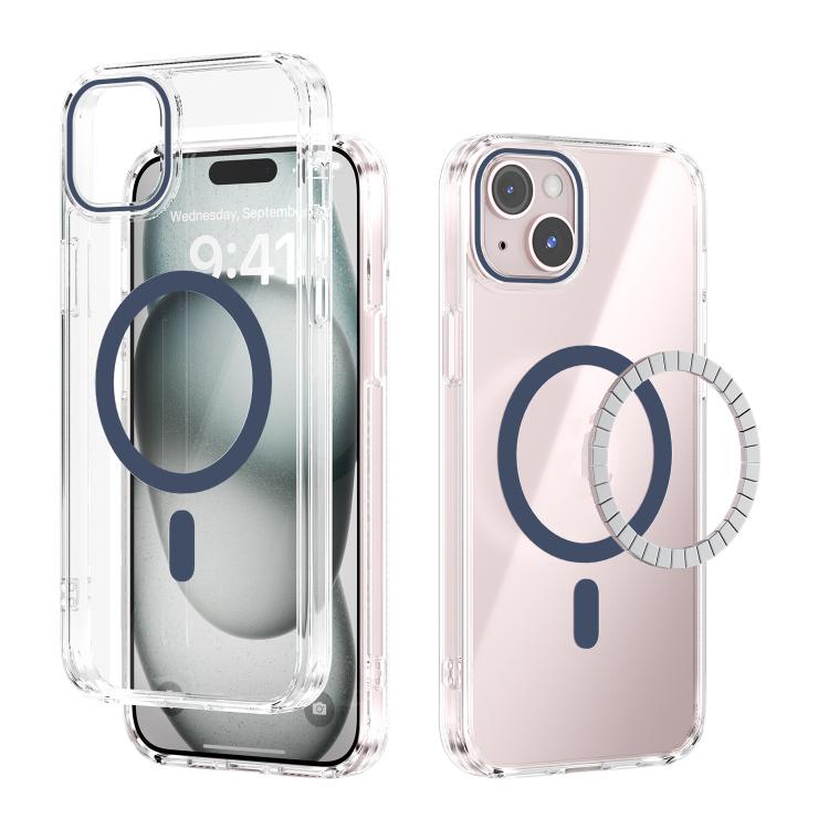 ABEEL MagSafe Magnetic Color Ring Anti-scratch Transparent Phone Case�������������...