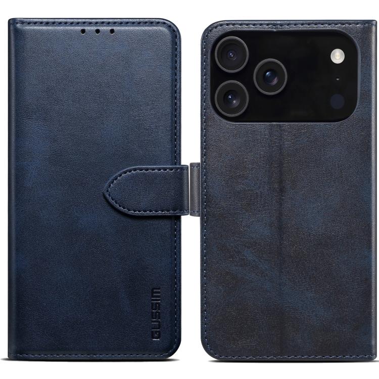 GUSSIM Magnetic Horizontal Flip Leather Phone Case, For iPhone 17 Pro Max, For iPhone 17 Pro, For iPhone 17����������...