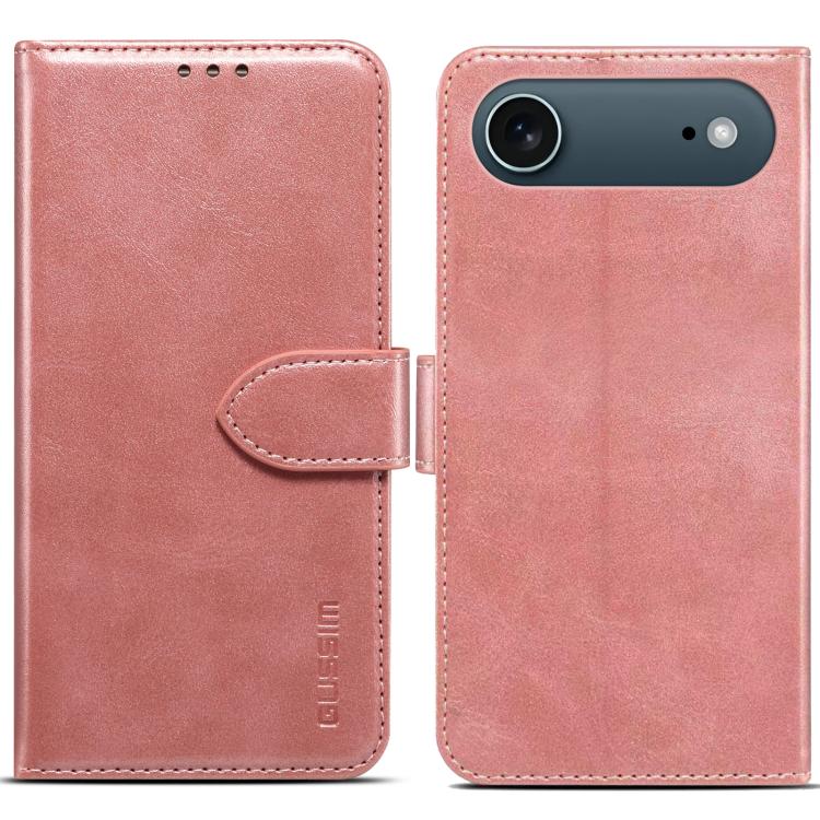 GUSSIM Magnetic Horizontal Flip Leather Phone Case, For iPhone 17 Pro Max, For iPhone 17 Pro, For iPhone 17����������...