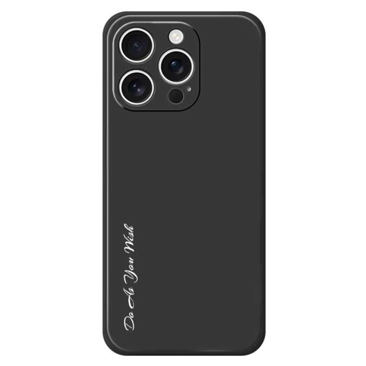 Do As You Wish A1440 Fine Hole Straight Edge Silicone Phone Case, For iPhone 17 Pro Max, For iPhone 17 Pro�����������...