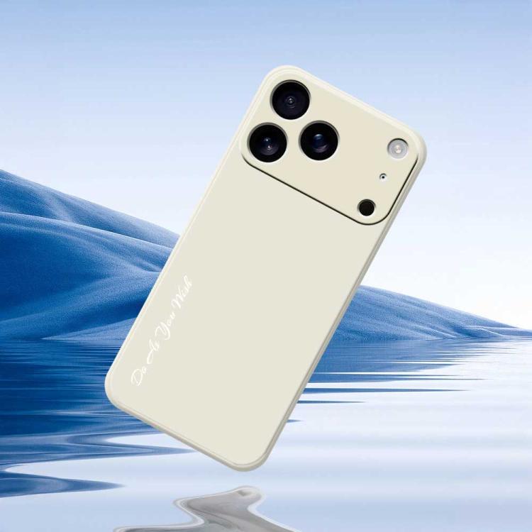 Do As You Wish A1440 Fine Hole Straight Edge Silicone Phone Case, For iPhone 17 Pro Max, For iPhone 17 Pro�����������...