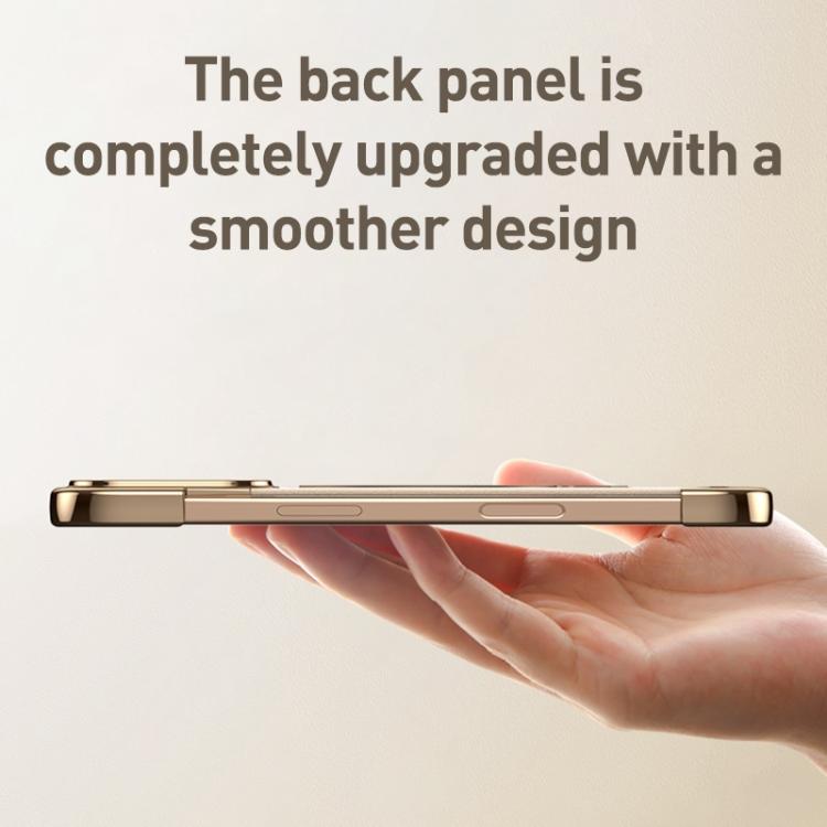 Borderless MagSafe Ring Holder Plain Leather Phone Case������������...