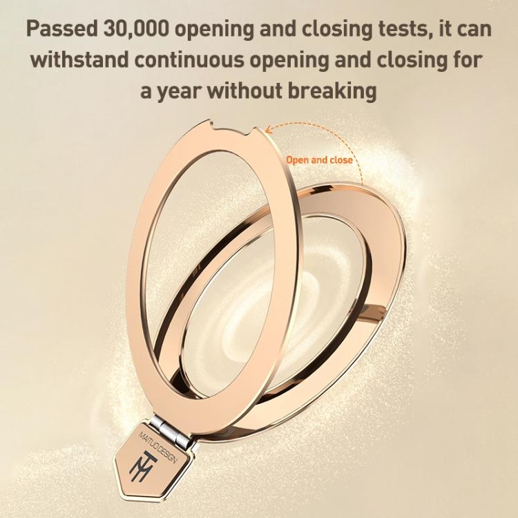 Borderless MagSafe Ring Holder Plain Leather Phone Case������������...