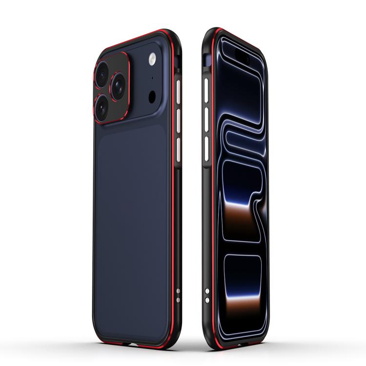 Aurora Series Lens Protector + Metal Frame Phone Case, For iPhone 17 Pro Max������...