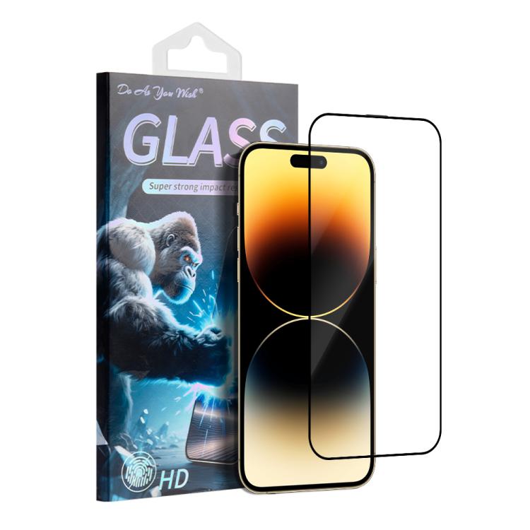 Do As You Wish Silk Screen Printed HD Tempered Glass Film, For iPhone 17 Pro Max, For iPhone 17 Pro, For iPhone 17���...