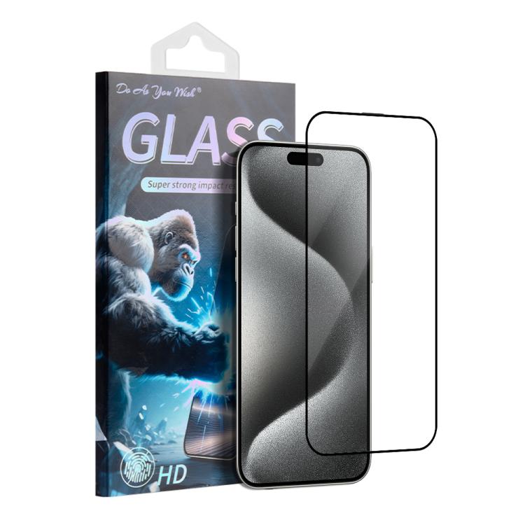 Do As You Wish Silk Screen Printed HD Tempered Glass Film, For iPhone 17 Pro Max, For iPhone 17 Pro, For iPhone 17���...