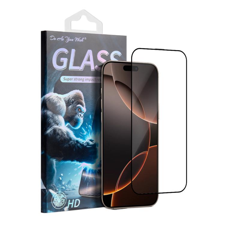 Do As You Wish Silk Screen Printed HD Tempered Glass Film, For iPhone 17 Pro Max, For iPhone 17 Pro, For iPhone 17���...