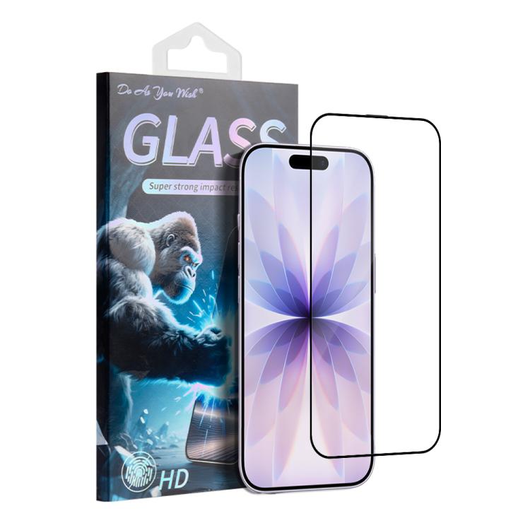 Do As You Wish Silk Screen Printed HD Tempered Glass Film, For iPhone 17 Pro Max, For iPhone 17 Pro, For iPhone 17���...