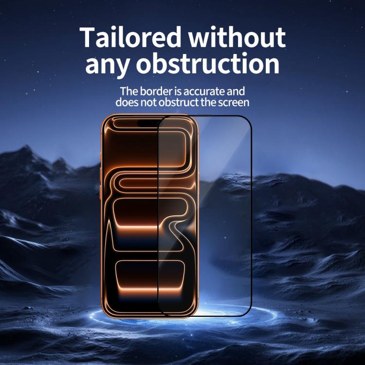 Do As You Wish Silk Screen Printed HD Tempered Glass Film, For iPhone 17 Pro Max, For iPhone 17 Pro, For iPhone 17���...