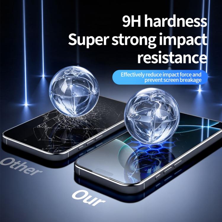 Do As You Wish Silk Screen Printed HD Tempered Glass Film, For iPhone 17 Pro Max, For iPhone 17 Pro, For iPhone 17���...