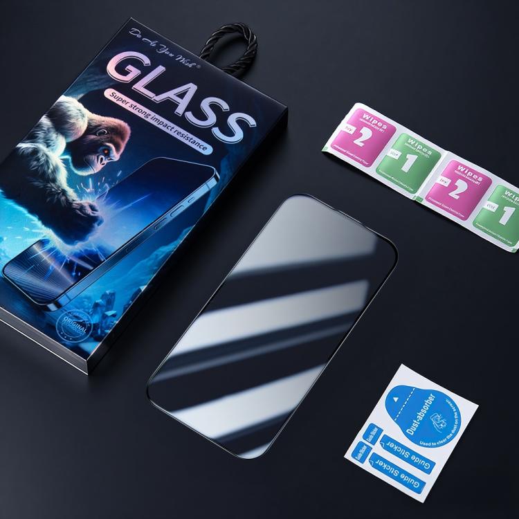 Do As You Wish Silk Screen Printed HD Tempered Glass Film, For iPhone 17 Pro Max, For iPhone 17 Pro, For iPhone 17���...