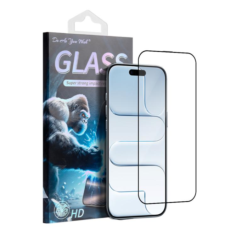 Do As You Wish Silk Screen Printed HD Tempered Glass Film, For iPhone 17 Pro Max, For iPhone 17 Pro, For iPhone 17���...