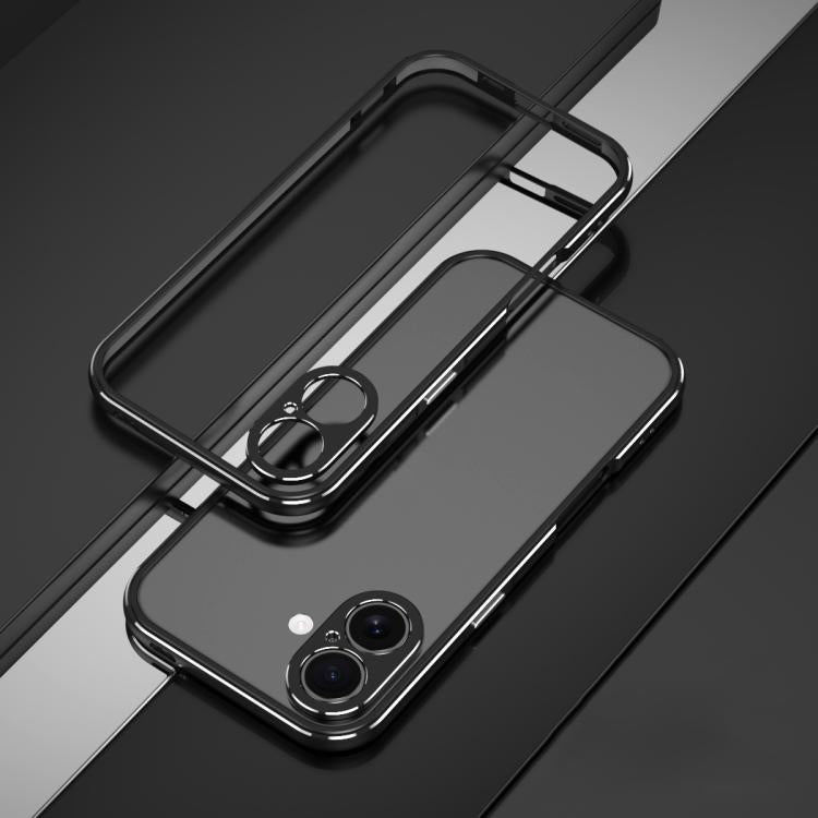 Aurora Series Lens Protector + Metal Frame Phone Case, For iPhone 17, For iPhone Air