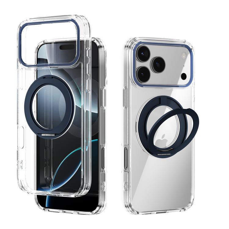 ABEEL MagSafe Q-LUCK Pivot Bracket Transparent Phone Case, For iPhone 17 Pro Max��...