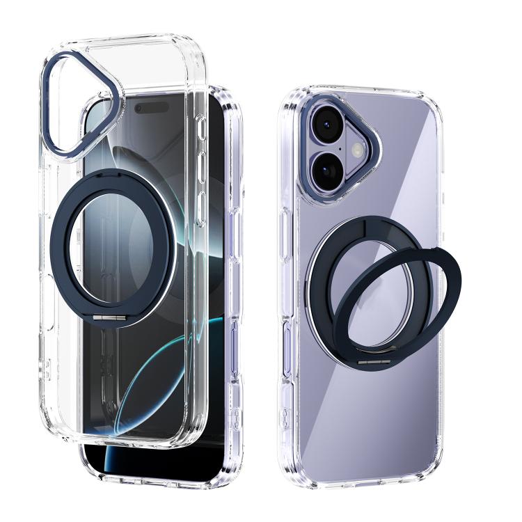 ABEEL MagSafe Q-LUCK Pivot Bracket Transparent Phone Case, For iPhone 17 Pro Max��...