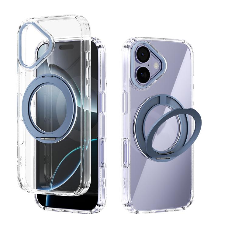 ABEEL MagSafe Q-LUCK Pivot Bracket Transparent Phone Case, For iPhone 17 Pro Max��...