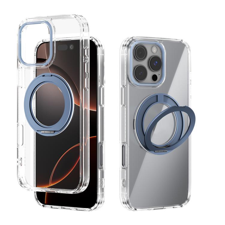 ABEEL MagSafe Q-LUCK Pivot Bracket Transparent Phone Case, For iPhone 17 Pro Max��...