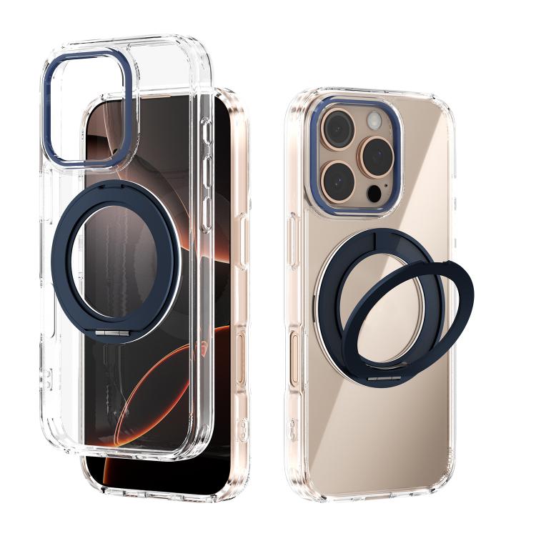 ABEEL MagSafe Q-LUCK Pivot Bracket Transparent Phone Case, For iPhone 17 Pro Max��...