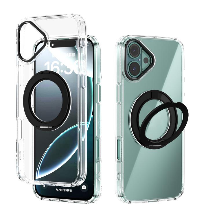 ABEEL MagSafe Q-LUCK Pivot Bracket Transparent Phone Case, For iPhone 17 Pro Max��...