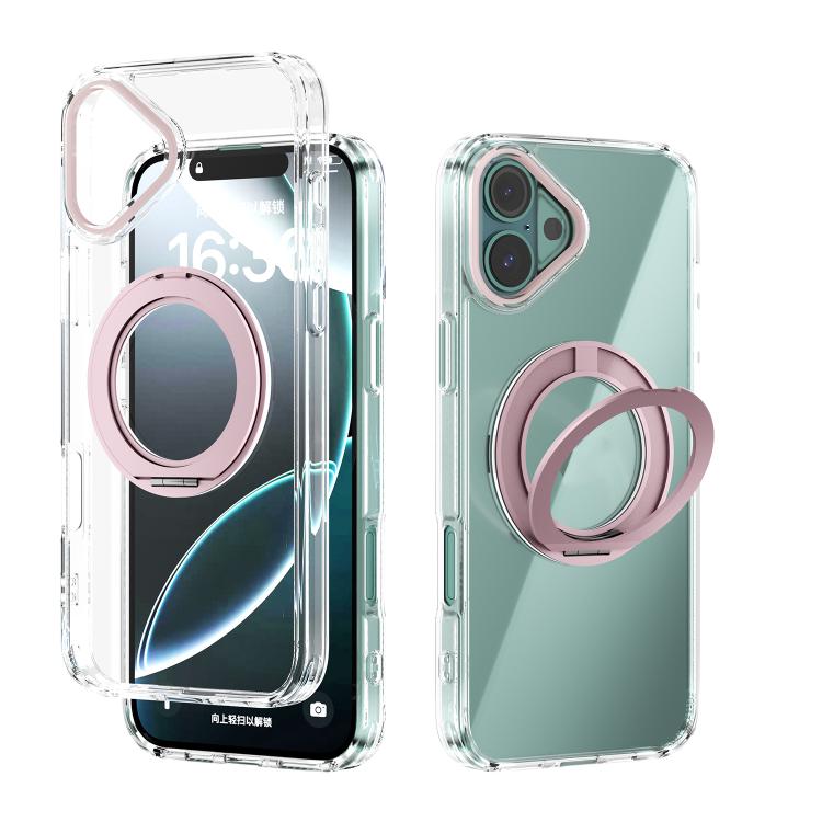 ABEEL MagSafe Q-LUCK Pivot Bracket Transparent Phone Case, For iPhone 17 Pro Max��...