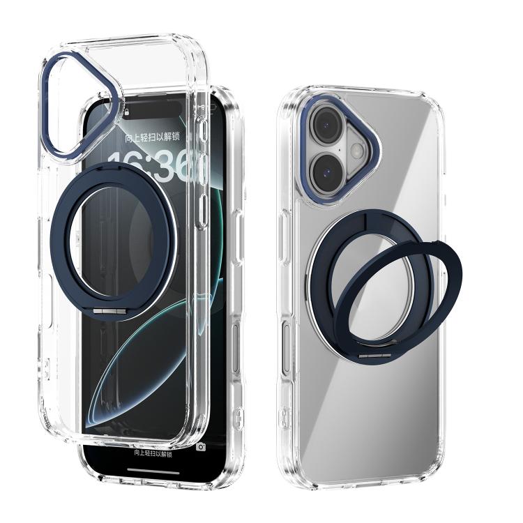 ABEEL MagSafe Q-LUCK Pivot Bracket Transparent Phone Case, For iPhone 17 Pro Max��...